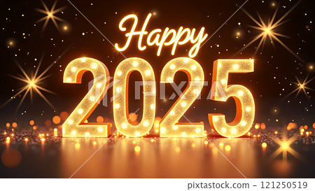 Christmas glitter 2025 happy new year background wallpaper 121250519