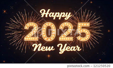 Christmas glitter 2025 happy new year background wallpaper 121250520