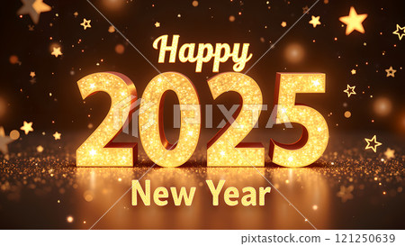 Christmas glitter 2025 happy new year background wallpaper 121250639