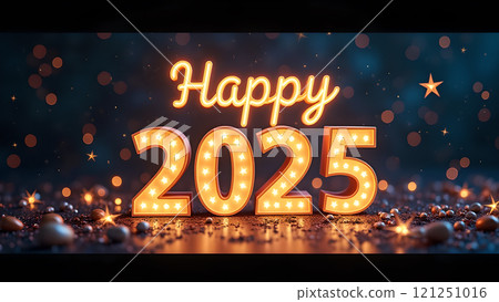 Christmas glitter 2025 happy new year background wallpaper 121251016