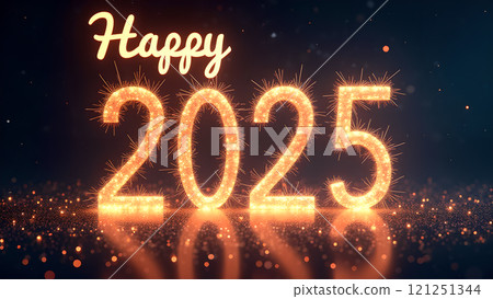 Christmas glitter 2025 happy new year background wallpaper 121251344