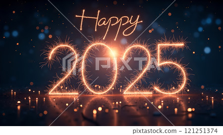 Christmas glitter 2025 happy new year background wallpaper 121251374