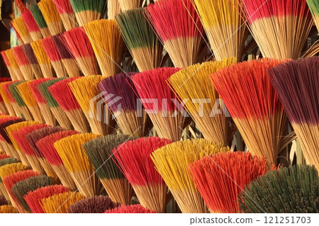Colourful incense village in Hue Colourful incense village in Hue 121251703
