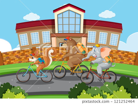 Animal Friends Cycling Adventure 121252464