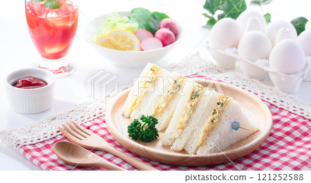 Egg sandwich Egg sandwich 121252588