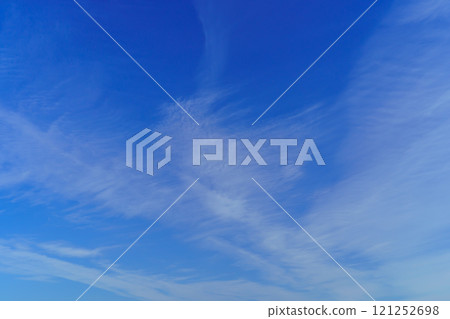 Wind, sky and white clouds 121252698