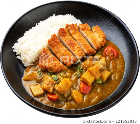 chicken curry with rice 121252836