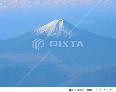 Aerial view of Mt. Fuji 2024.12.15 121252939