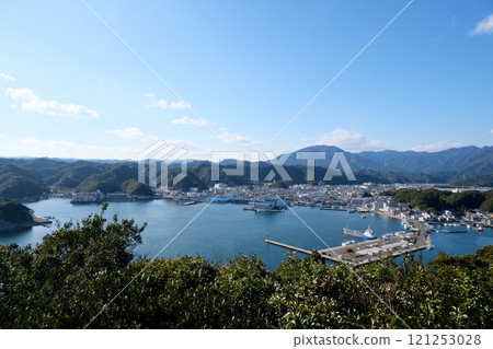 Wakayama Prefecture_Hotel Urashima_Northwest view from Katsuura Bay Observatory 1_February 2024 Wakayama Prefecture_Hotel Urashima_Northwest view from Katsuura Bay Observatory 1_February 2024 121253028