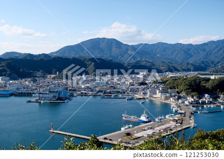 Wakayama Prefecture_Hotel Urashima_Northwest view from Katsuura Bay Observatory 3_February 2024 121253030