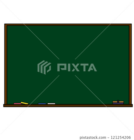 類似學校裡的黑板的插圖 121254206