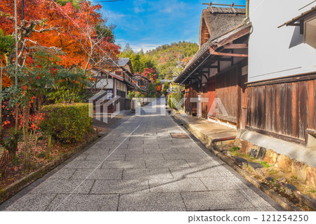 Autumn in Kyoto City: The streets of Okusaga Toriimoto Autumn in Kyoto City: The streets of Okusaga Toriimoto 121254250