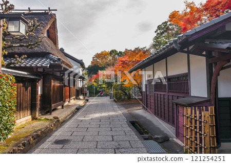 Autumn in Kyoto City: The streets of Okusaga Toriimoto Autumn in Kyoto City: The streets of Okusaga Toriimoto 121254251