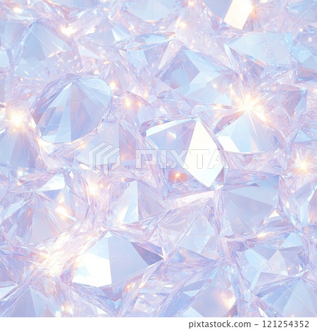 Abstract white and blue diamond with purple edges Abstract white and blue diamond with purple edges 121254352