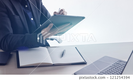 A confident business manager for finance, investment, innovation, and success. 121254394