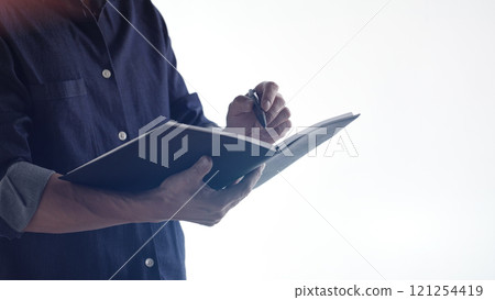 A confident business manager for finance, investment, innovation, and success. 121254419