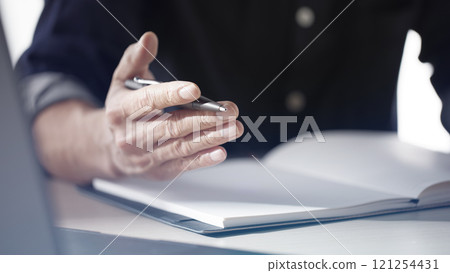 A confident business manager for finance, investment, innovation, and success. A confident business manager for finance, investment, innovation, and success. 121254431