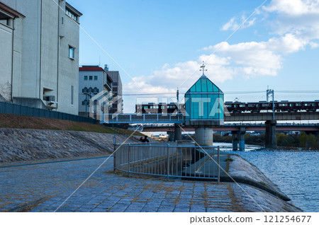 Hankyu Railway Imazu Line Railway Bridge 121254677
