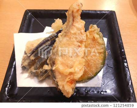 天婦羅鮭魚 121254859