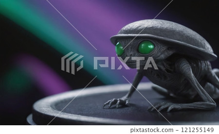 alien creature on spaceship alien creature on spaceship 121255149