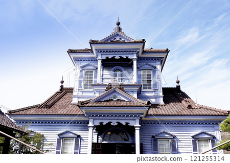 The former Tsuruoka Police Station building at the Chido Museum 121255314
