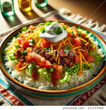 Okinawa specialties Taco rice 121255468