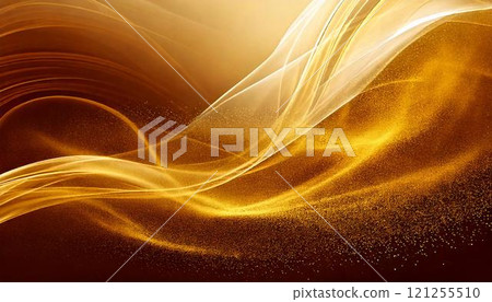 An abstract background of gold dust and light particles dancing in the wind An abstract background of gold dust and light particles dancing in the wind 121255510