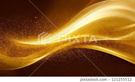 An abstract background of gold dust and light particles dancing in the wind An abstract background of gold dust and light particles dancing in the wind 121255512