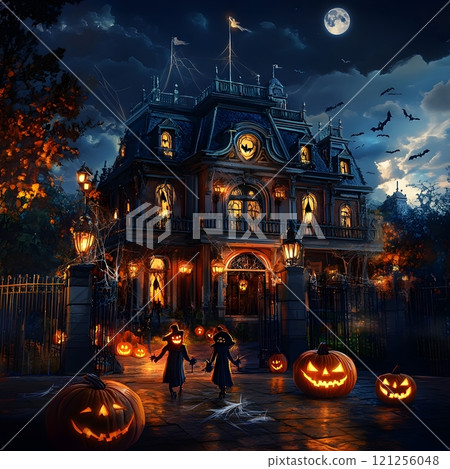 halloween pumpkin lantern with shallow depth of field halloween pumpkin lantern with shallow depth of field 121256048