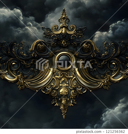 pumpkins in the forest 121256362