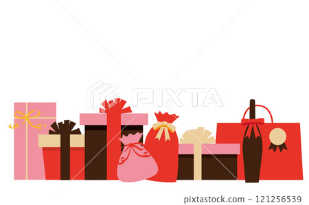 Valentine's Day cute gift illustration material 121256539