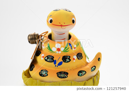 Zodiac figurine, Year of the Snake, New Year's image Zodiac figurine, Year of the Snake, New Year's image 121257940