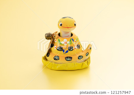 Zodiac figurine, Year of the Snake, New Year's image Zodiac figurine, Year of the Snake, New Year's image 121257947