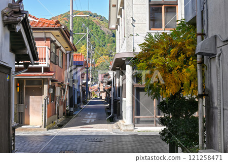 Scenery of Uomachi Street in Tsuwano Castle Town [Shimane Prefecture/Tsuwano Town] 121258471