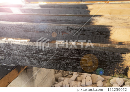 Waterproofing of wooden boards Waterproofing of wooden boards 121259052