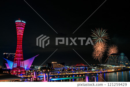 Kobe Minato Fireworks 2024 121259429