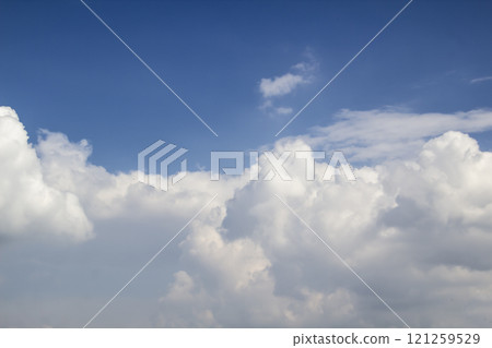 Beautiful clouds in the sky. Pattern from clouds Beautiful clouds in the sky. Pattern from clouds 121259529