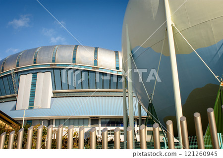 Kyocera Dome Osaka baseball stadium, home stadium of the Orix Buffaloes franchise in Osaka, Japan 121260945