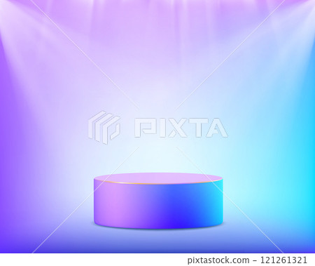 Empty podium or stage with copy space 121261321