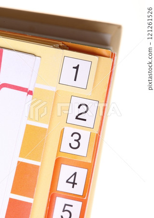 file folder with documents and papers file folder with documents and papers 121261526