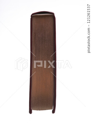 Isolated red book Isolated red book 121261537