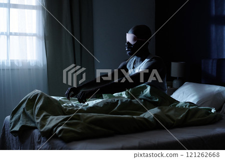 African American man rising out African American man rising out 121262668