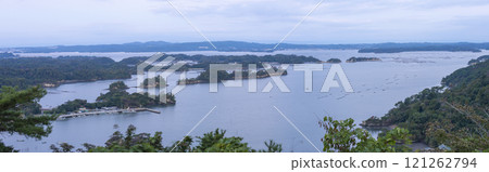 Panoramic view of Matsushima - Spectacular Otakamori Panoramic view of Matsushima - Spectacular Otakamori 121262794