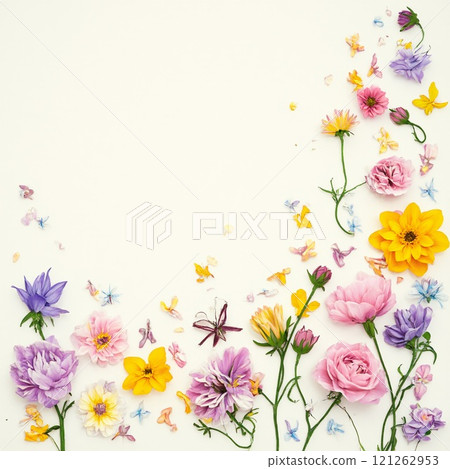 花香 花紋 花園 121262953