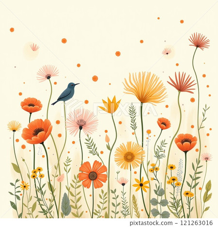 小花繪製的童話世界 小花繪製的童話世界 121263016