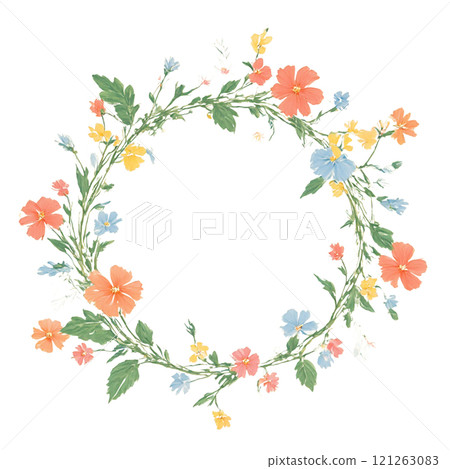 夢幻花卉圖案，夢幻花園 121263083