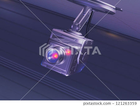 安全影像（安全攝影機/監視攝影機）3DCG 121263359
