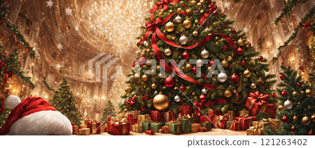 Christmas party at the castle 121263402