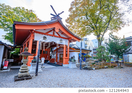 Chichibu Imamiya Shrine in Autumn, Chichibu City, Saitama Prefecture 121264943
