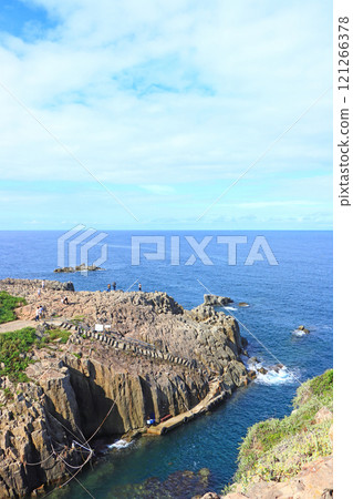 Scenery of Tojinbo, Sakai City, Fukui Prefecture 121266378
